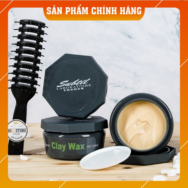 Sáp vuốt tóc nam Clay Wax , tạo kiểu tóc , giữ nếp tóc